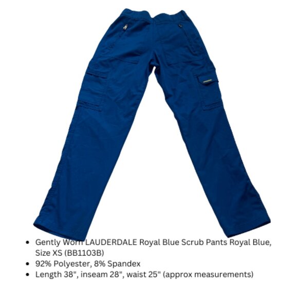 BUNDLE of 8-Gently Worn Scrub Pants, Size XS (BB1103B) - Picture 16 of 16